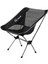 Halın HS-334 Taşınabilir Katlanır Sandalye Alüminyum Alaşımlı Direk 1200D Oxford Kumaş Kamp Sırtlıklı Sandalye-Gri (Yurt Dışından) 1