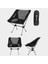 Halın HS-334 Taşınabilir Katlanır Sandalye Alüminyum Alaşımlı Direk 1200D Oxford Kumaş Kamp Sırtlıklı Sandalye-Gri (Yurt Dışından) 3