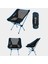 Halın HS-334 Taşınabilir Katlanır Sandalye Alüminyum Alaşımlı Direk 1200D Oxford Kumaş Kamp Sırtlıklı Sandalye-Gök Mavisi (Yurt Dışından) 5