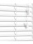 Wooden Blinds %100 Doğal Ahşap Jaluzi Perde 50MM, Alüminyum Kasalı Yüksek Kaliteli - Beyaz (Kurdelasız) 4