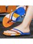Yaz Platform Flip Flop Sandalet Erkek Terlik Kaymaz Moda Plaj Ayakkabıları (Yurt Dışından) 1