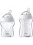 Naturalfeeling 2'li Cam Biberon Seti 150+250 ml – Yenidoğan İçin Eğimli Emzikli, Ergonomik ve Termal Şoka Dayanıklı 4