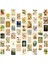 Vintage Estetik Duvar Kolaj Seti - Trend Fotoğraf Duvarı Için 50 Mini Botanik Kolaj Sanatı Posteri (4x6 Inç) (Yurt Dışından) 1