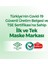 Tip IIR Cerrahi Maske %99 Filtrasyon, Telli Elastik Kulaklı, Zebra ve Dantel Desenli S/M Kadın, 160'lı Paket 6
