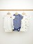 Erkek Bebek Yarım Kol % 100 Pamuk 3'lü Çıtçıtlı Body & Zıbın 0-3 Ay / 3-6 Ay / 6-9 Ay 1