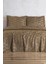 Ceres 3 Parça Çift Kişilik Pike Takımı 230X250 Kahve 1
