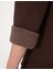 Erkek Kahverengi 3 Iplik Regular Fit Içi Polarlı Bisiklet Yaka Basic Sweatshirt 50315021-VR029 7