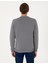 Erkek Gri 3 Iplik Regular Fit Içi Polarlı Bisiklet Yaka Basic Sweatshirt 50315021-VR024 5