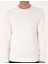 Erkek Ekru 3 Iplik Regular Fit Bisiklet Yaka Basic Sweatshirt 50314978-VR019 6