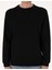 Erkek Siyah 3 Iplik Regular Fit Bisiklet Yaka Basic Sweatshirt 50314978-VR046 6