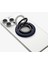 NanoPop MagFit iPhone için Manyetik Telefon Tutucu & Stand MagSafe özellikli Ring Blueberry Navy - AMP09028 7