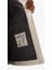 Fit Su Geçirmez Slim Fit Dar Kesim Kapüşonlu Fermuarlı Sporcu Softshell Yelek D6083AX25AU 8