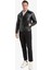 Su ve Rüzgar İtici Slim Fit Dar Kesim Mevsimlik Astarlı Fermuarlı İç Cepli Suni Deri Biker Mont C5715AX25AU 5