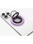 NanoPop MagFit iPhone için Manyetik Telefon Tutucu & Stand MagSafe özellikli Ring Grape Purple - AMP09030 7