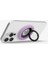 NanoPop MagFit iPhone için Manyetik Telefon Tutucu & Stand MagSafe özellikli Ring Grape Purple - AMP09030 8