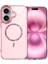 Apple Iphone 16 Plus Live Diamond Magsafe Kapak - Pembe Mrayd 1