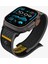 Apple Watch 49mm Ultra Seri 3/2/1 - 46mm Seri 11/10 - 45mm Seri 9/8/7 - 44mm Seri SE3/SE2/SE/6/5/4 ile Uyumlu Kordon Kayış Band Athlex Air Active Black - AMP09033 6