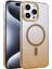 Apple Iphone 14 Pro Max Glossy Magsafe Kapak - Çöl Titanyum Mrayd 1
