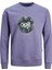 JORSILVERLAKE SWEAT CREW Mor Erkek Sweatshirt 2