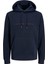 JJESTAR JJ SWEAT HOOD NOO Lacivert Erkek Sweatshirt 2