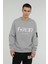 MEN SWEAT-1 Gri Erkek Sweatshirt 1