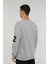 MEN SWEAT-1 Gri Erkek Sweatshirt 3