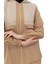 Belden Allerli Fileli Pantolon Takım - Camel 5