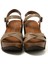 Kadın Terlik Cannes G106318 Genuins Leather Dress Taupe 4
