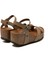 Kadın Terlik Cannes G106318 Genuins Leather Dress Taupe 5