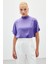 Yarasa Kol Salaş Bluz - Lila 4
