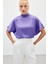 Yarasa Kol Salaş Bluz - Lila 5