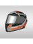 820 Aıx Orange Full Face Kask Kapalı Motosiklet Kask 2