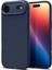 iPhone Air ile uyumlu ince Kılıf Liquid Air Hava Kanalı Teknolojisi™ Askeri Sınıf Koruma Navy Blue Dokulu Yüzey Kapak - ACS09923 2