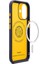 iPhone 17 ile uyumlu Silikon MagSafe Kılıf Nano Pop Hava Kanalı Teknolojisi™ Askeri Sınıf Koruma MagFit Blueberry Navy Kaymaz Kapak - ACS09990 5