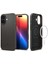 iPhone 17 ile uyumlu ince MagSafe Kılıf Thin Fit Hava Kanalı Teknolojisi™ Askeri Sınıf Koruma MagFit Gunmetal Kapak - ACS09971 7
