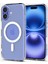 Apple iPhone 16 ile Uyumlu ince MagSafe Kılıf Ultra Hybrid T Force Kamera Butonu Sararma Karşıtı DuraClear Hava Kanalı Teknolojisi Askeri Sınıf Koruma MagFit Clear White Şeffaf Kapak - ACS09073 2