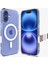 Apple iPhone 16 ile Uyumlu ince MagSafe Kılıf Ultra Hybrid T Force Kamera Butonu Sararma Karşıtı DuraClear Hava Kanalı Teknolojisi Askeri Sınıf Koruma MagFit Clear White Şeffaf Kapak - ACS09073 6