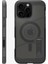 iPhone 16 Pro ile Uyumlu ince MagSafe Kılıf Ultra Hybrid T Force Kamera Butonu Sararma Karşıtı DuraClear™ Hava Kanalı Teknolojisi™ Askeri Sınıf Koruma MagFit Frost Black Mat Kapak - ACS09072 4