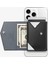 MagFit iPhone için MagSafe özellikli 3 Kartlı Manyetik Cüzdan Valentinus Pro Black Vegan Deri - AFA09442 7