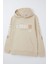 Erkek Çocuk Sweatshirt Kapüşonlu Kanguru Cepli 9-16 Yaş, Krem 4