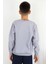 Erkek Çocuk Sweatshirt Motivasyon Temalı 8-12 Yaş, Gri 3