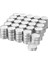 Glimma Tealight Mum Beyaz Beyaz Kokusuz 100 adet 1