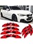 Bmw F30///M Kırmızı 17-18-19-20 Janta Uyumlu 4.lü Kaliper Kapagı 1
