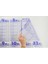 Lacivert Renkli Dry Erase Çarpan Tablosu 1 Adet Pratik Kullanım İçin Ölçüler 5