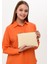 Kanvas Kumaş Clutch Çanta (25x18) 9