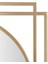 Drax Gold Metal Dekoratif Dresuar Aynası 3