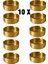 Küllük Gold Paslanmaz Çelik 10 Lu Kül Tablası Küllük Seti 1