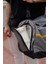 Ayakkabı Gözlü Termoslu Büyük Boy Unisex Gri Spor Fitness ve Seyahat Çantası 8