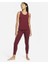 Yoga Dri-Fıt High-Waisted 7/8 Metallic Trim Bordo Renk Kadın Taytı DD5772-638 3