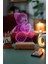 Sevgiliye Hediye 3D Aşk Ayıcık 16 Renk Dekoratif 16 Renkli LED Lamba 4
